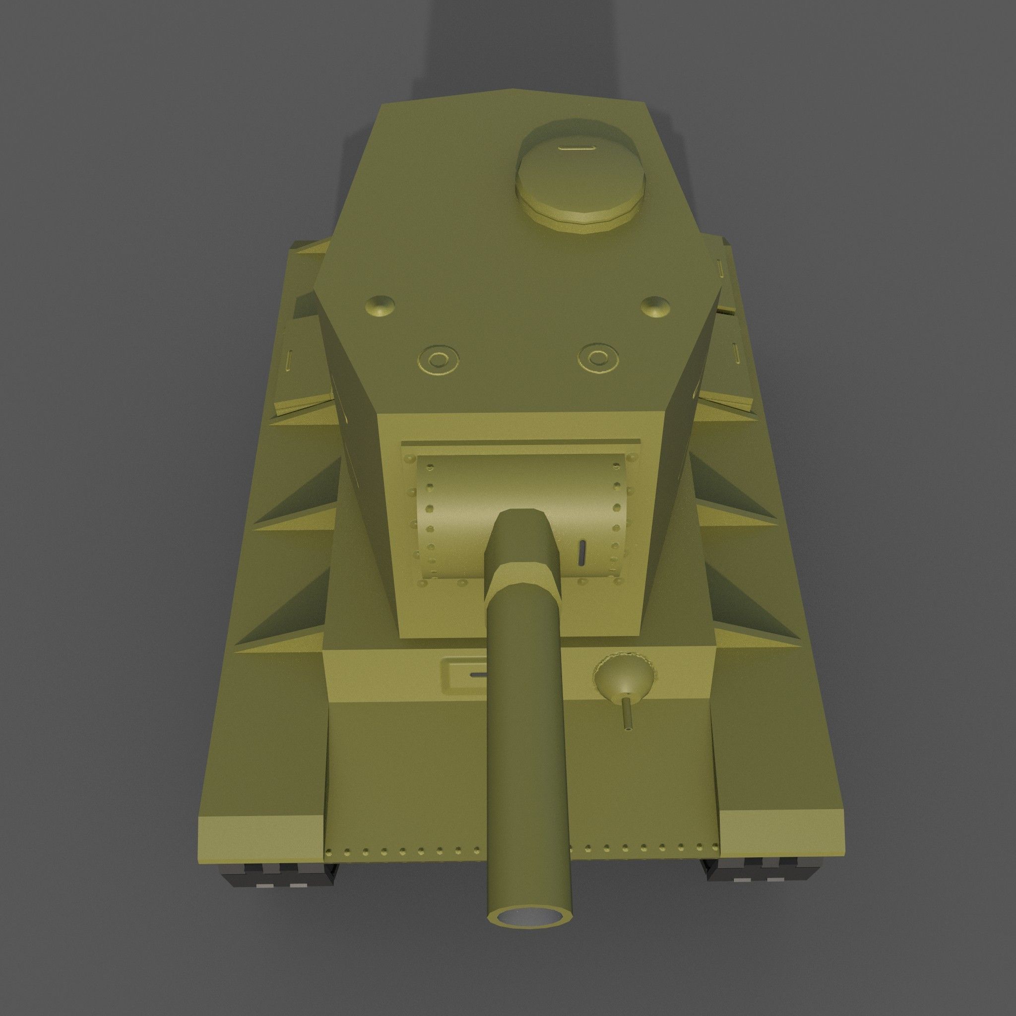 Cartoon tanks 3D Model Collection_16