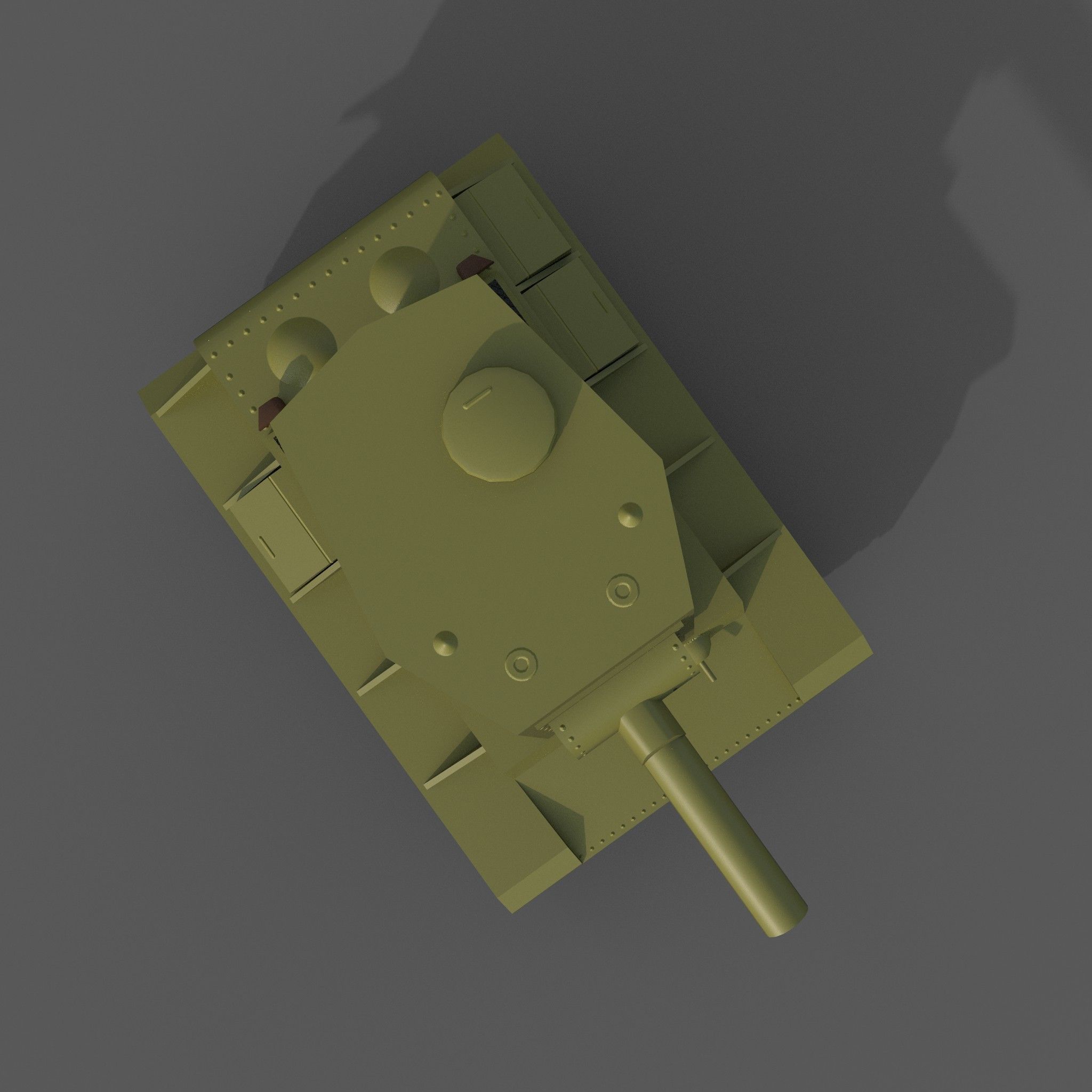 Cartoon tanks 3D Model Collection_19