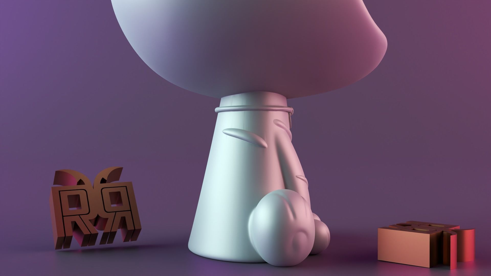 Tiger Sculpture Desk Organizer Entryway Key Holder 3D print model_10