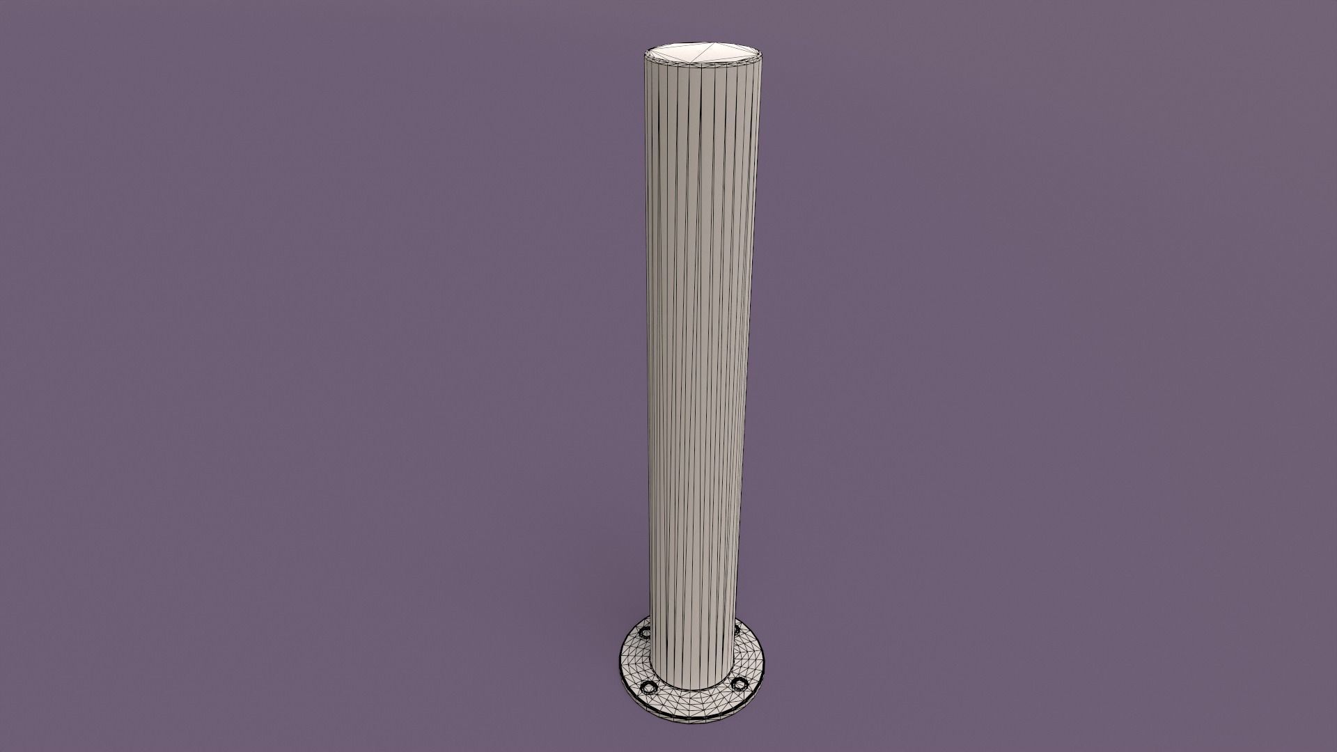 Traffic Objects Pack Low-poly 3D model_16