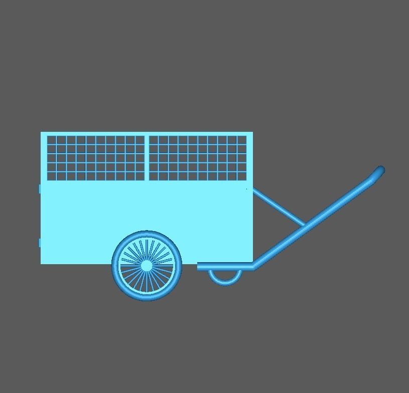 Figure Pasukan Oren Garbage Man in 1-64 Scale 3D print model_7