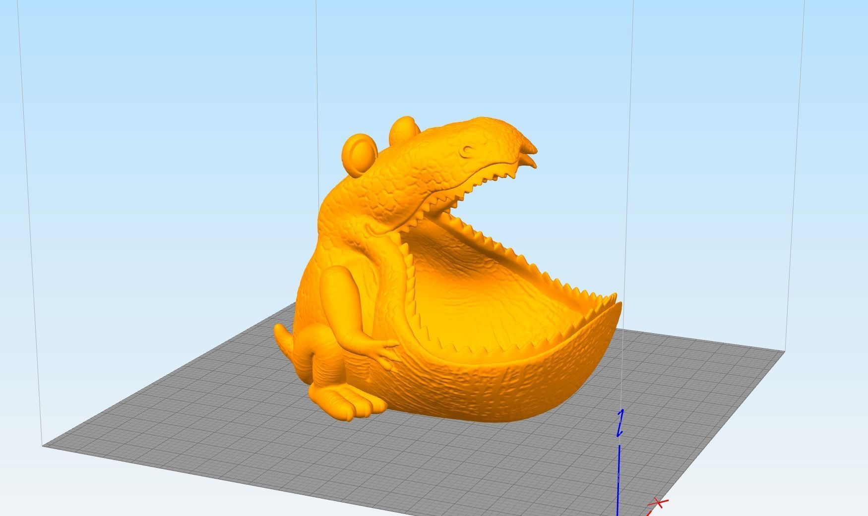 Tiger Sculpture Desk Organizer Entryway Key Holder 3D print model_12