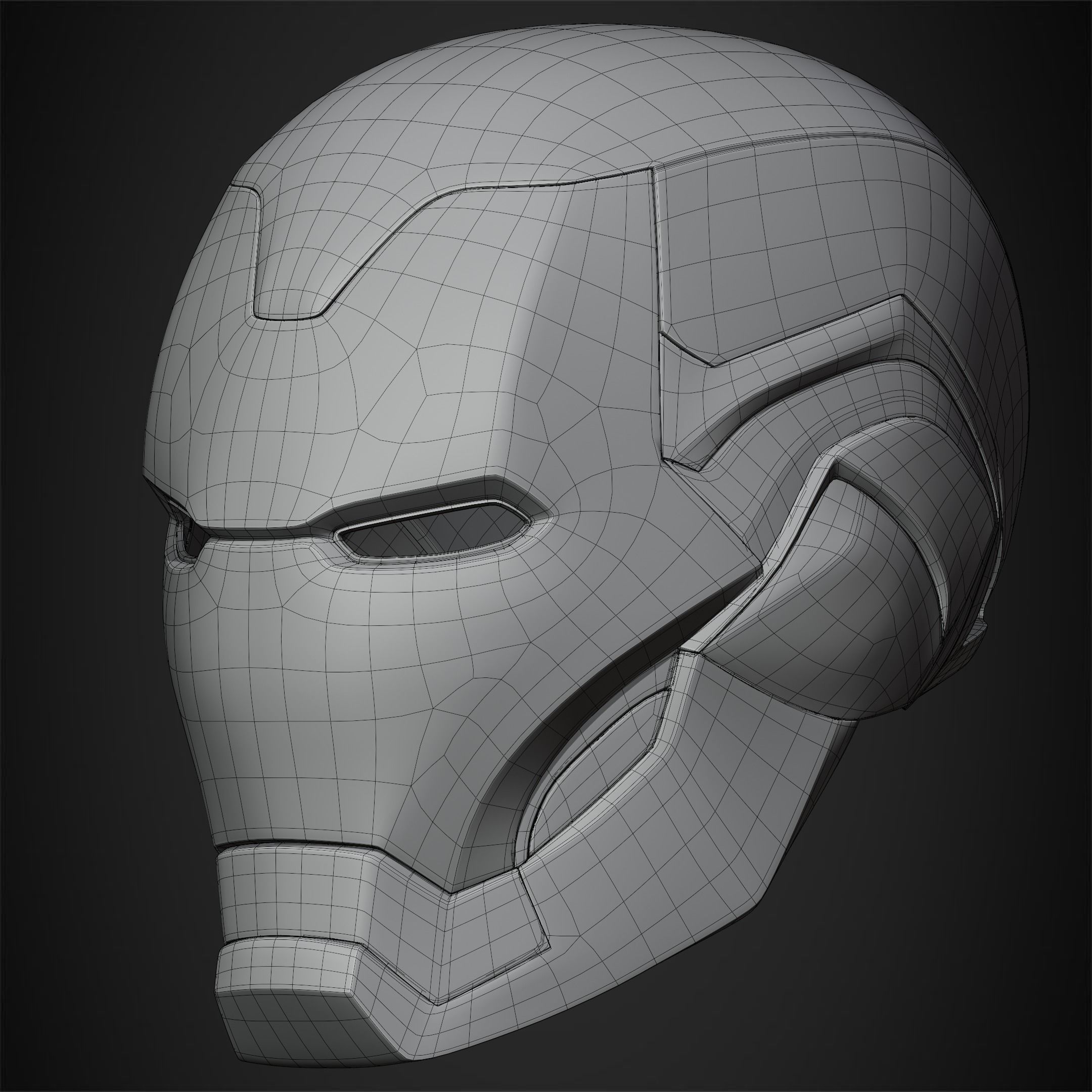 Iron Man Mark 85 Helmet for Cosplay  3D print model_14