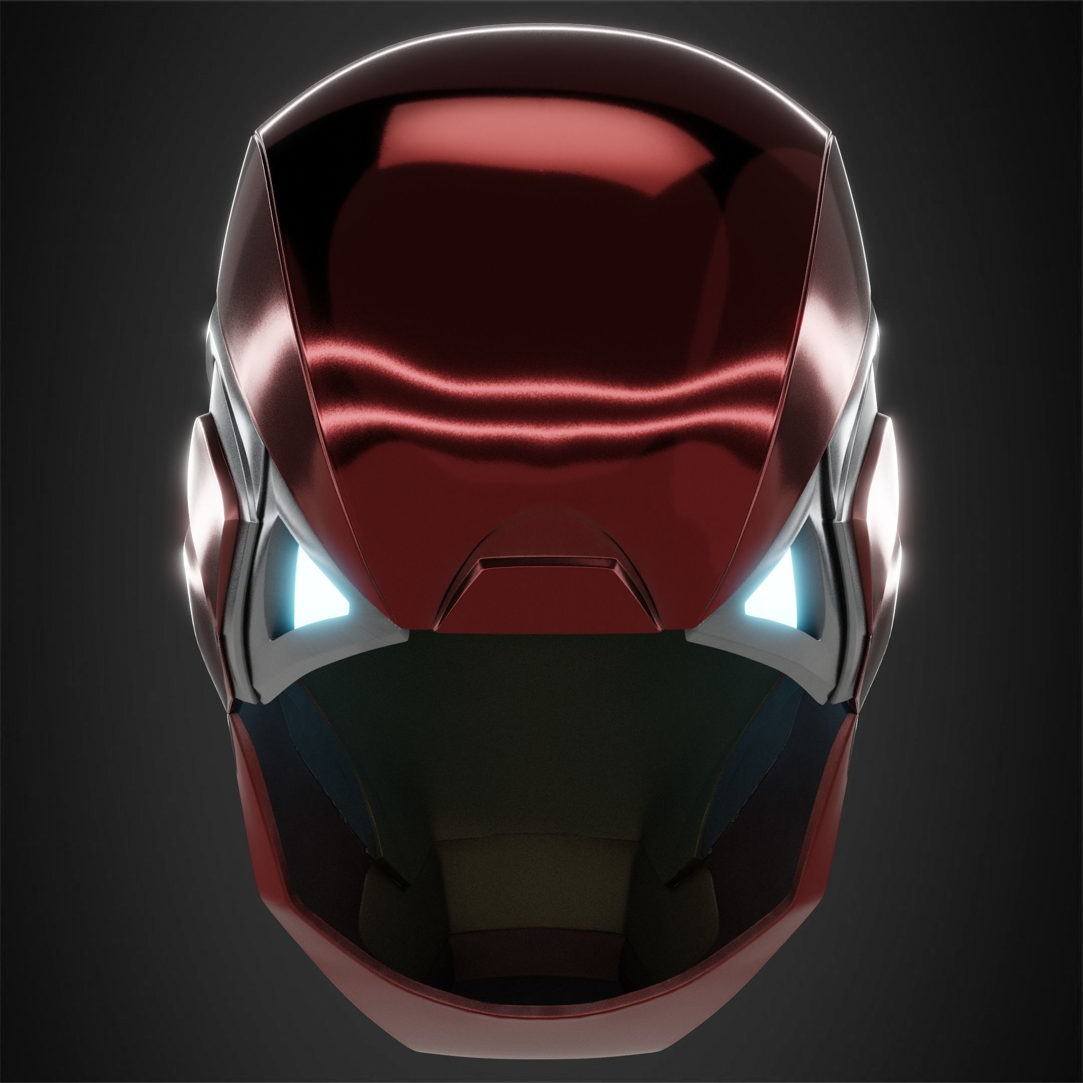 Iron Man Mark 85 Helmet for Cosplay  3D print model_6