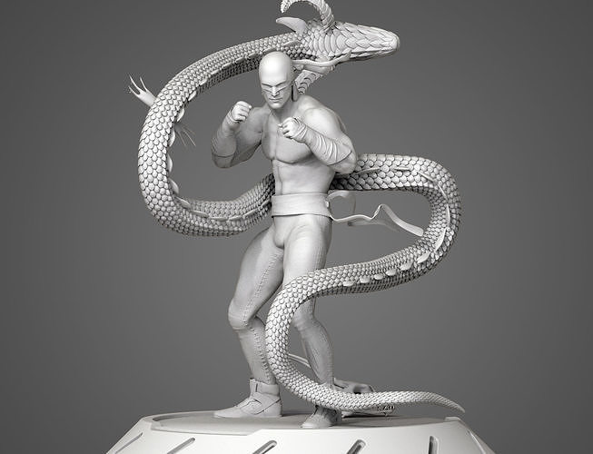 Iron Fist 3d model print 3D print model