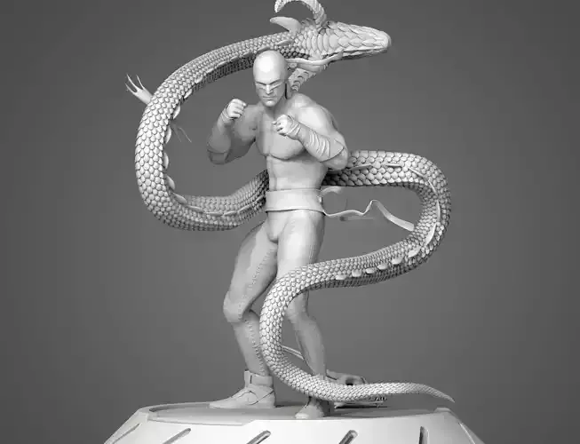 Iron Fist 3d model print 3D print model