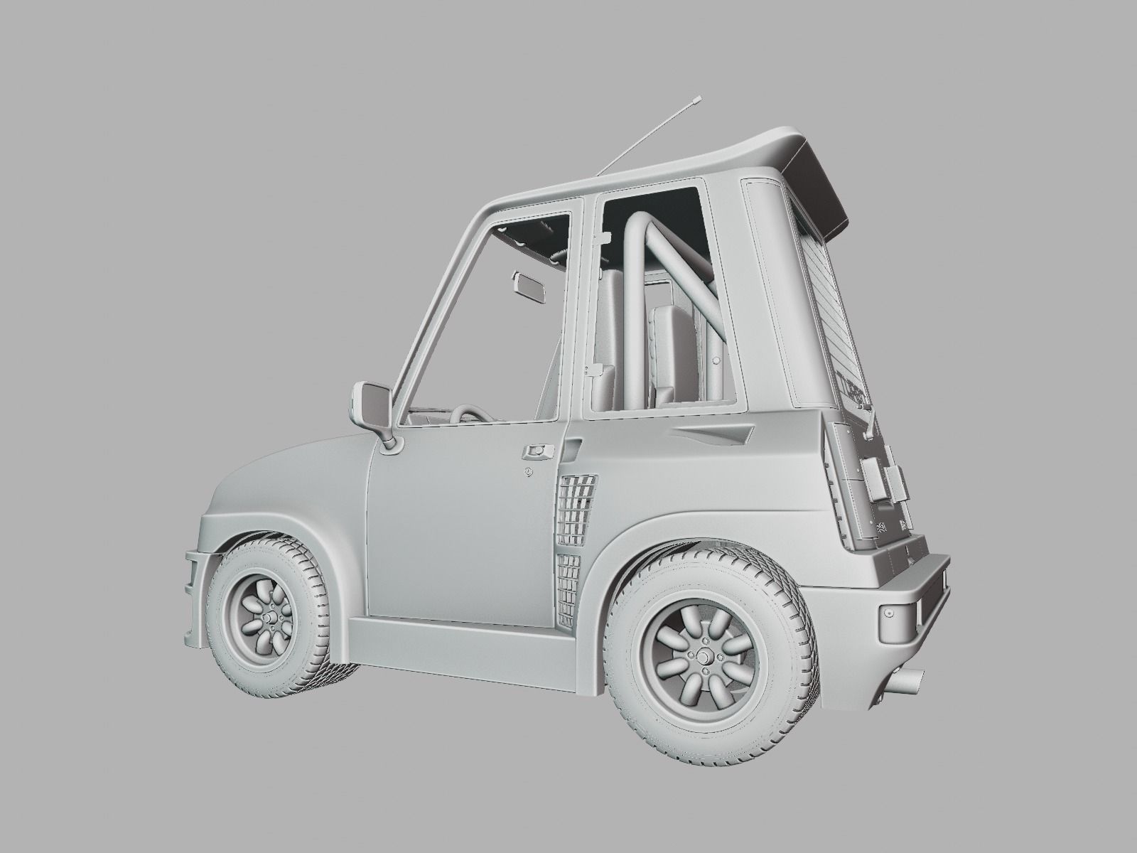Renault 5 Turbo 3D model_9