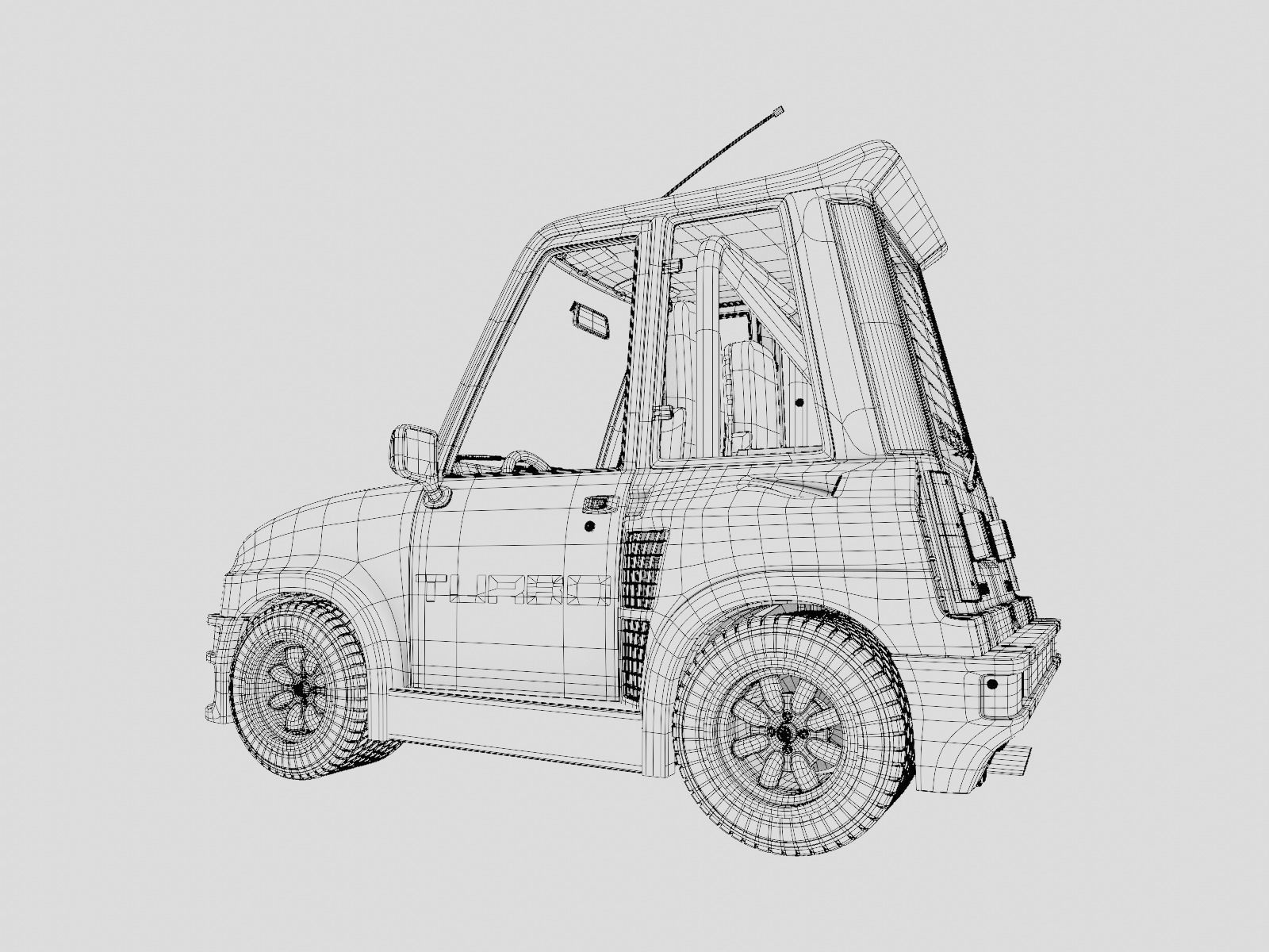 Renault 5 Turbo 3D model_12