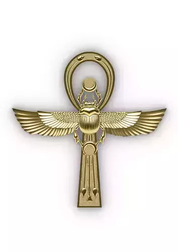 ANKH SCARAB 3D print model