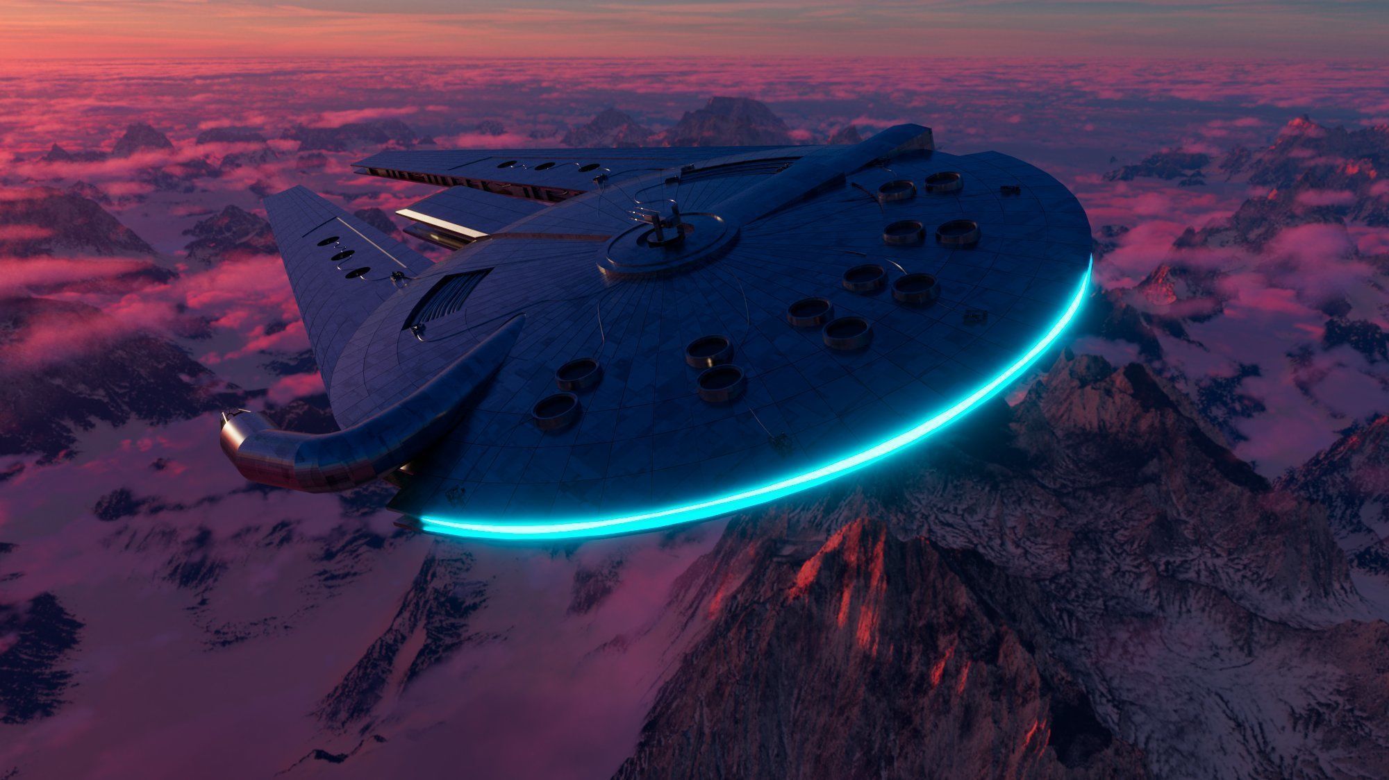 Yt-1776 Low-poly 3D model_4