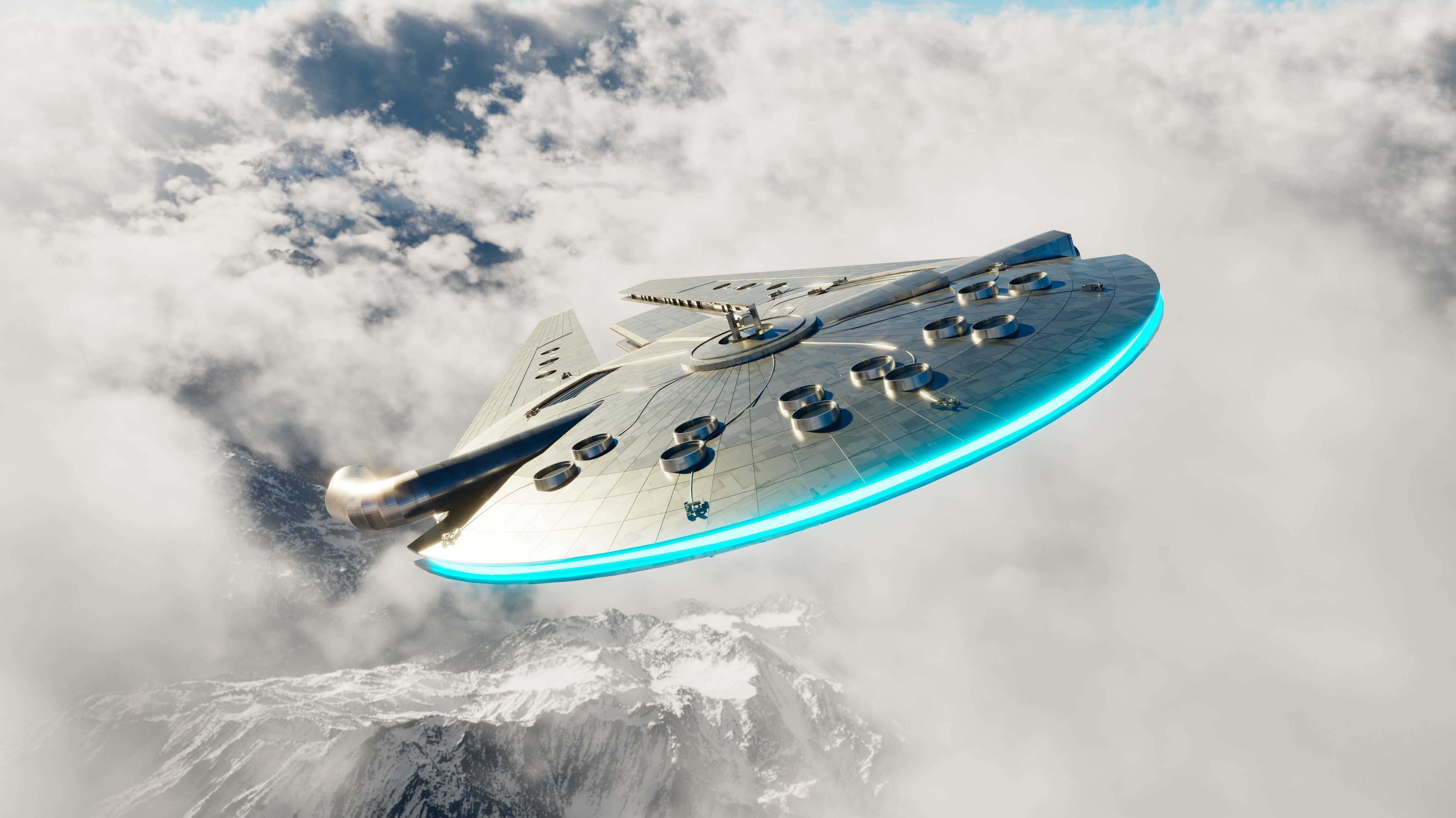 Yt-1776 Low-poly 3D model_5