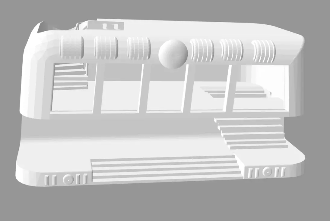 Espresso Themed Motel 3D print model