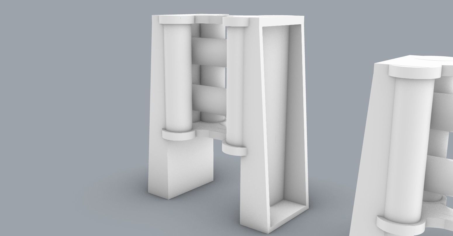 PM Fairlead Set 3D print model_6