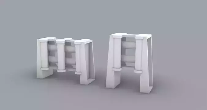 PM Fairlead Set 3D print model