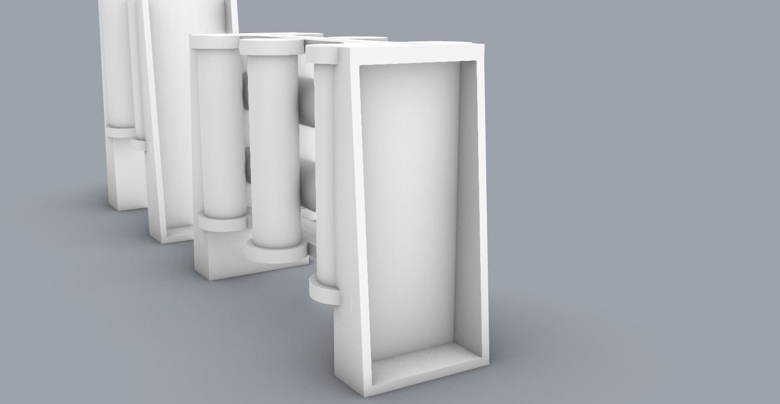 PM Fairlead Set 3D print model_4