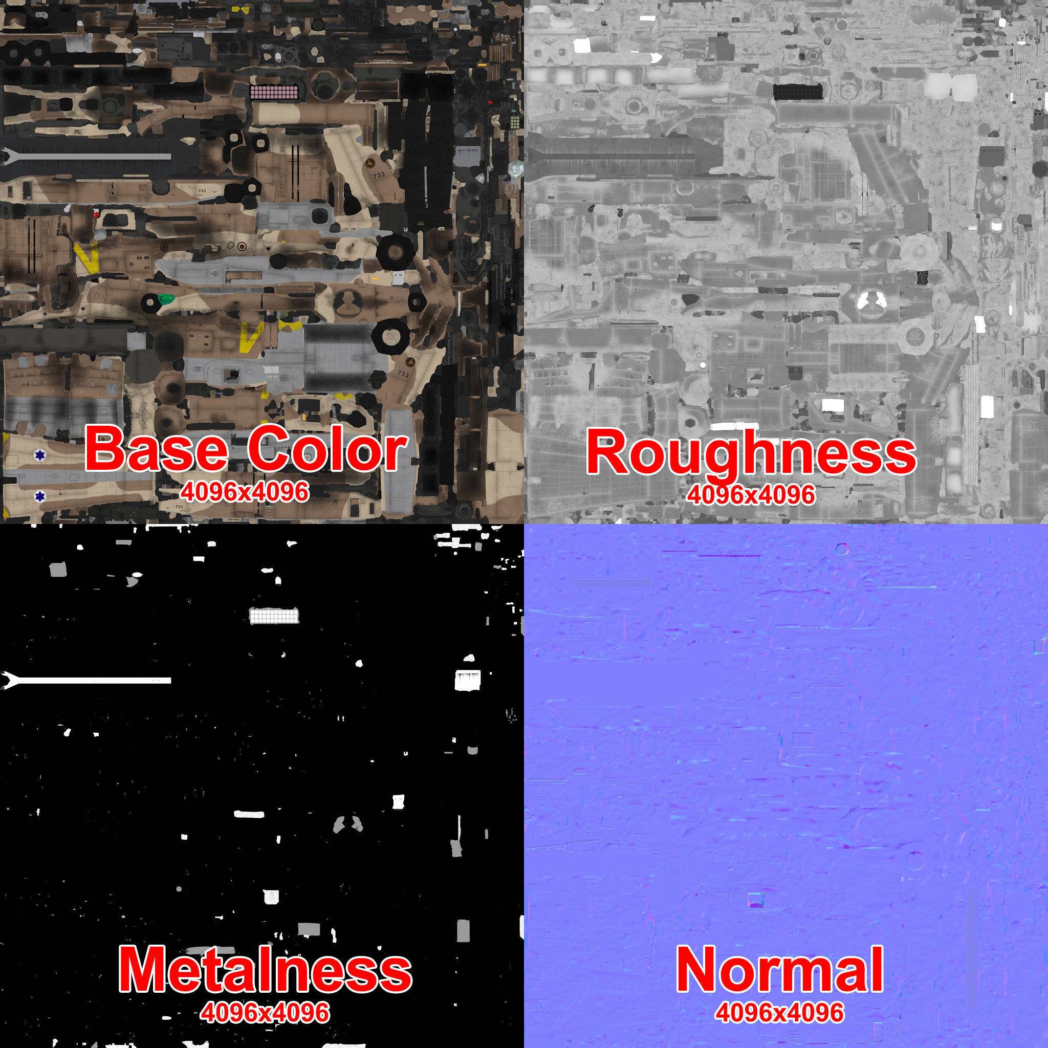 Apache AH-64D Israel Air Force Static Low-poly 3D model_28