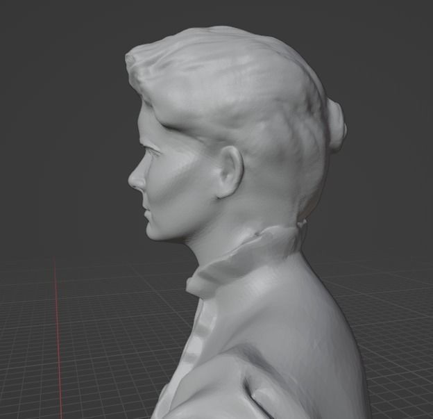 Marie Curie 3D print model_4