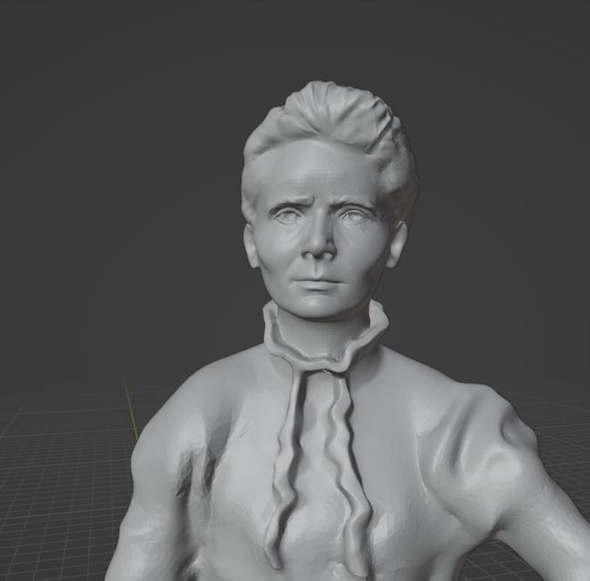 Marie Curie 3D print model_23