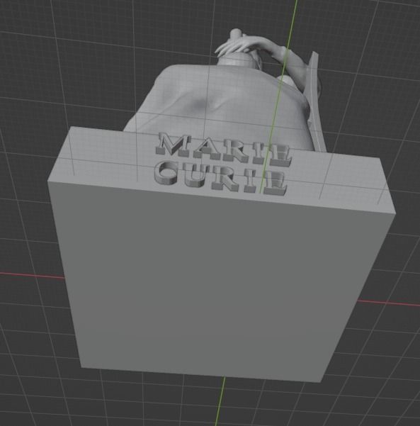 Marie Curie 3D print model_9
