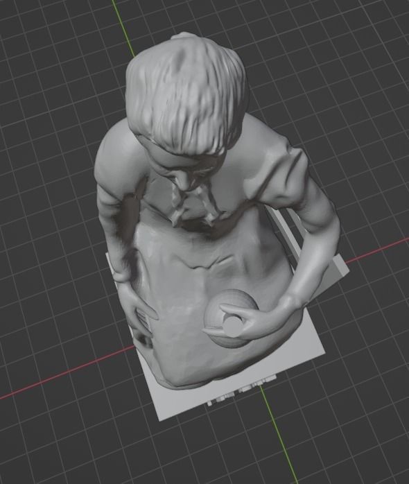 Marie Curie 3D print model_10