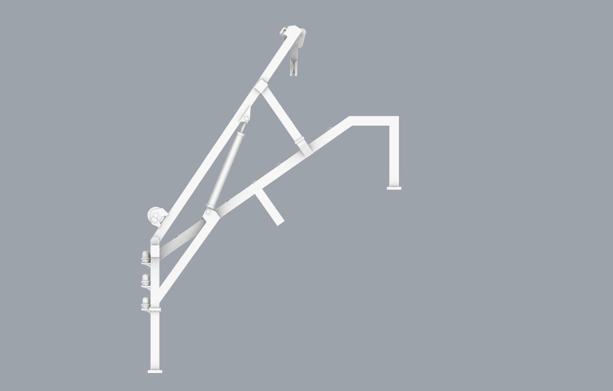 PM Lifeboat Free Fall Ramp 3D print model_13