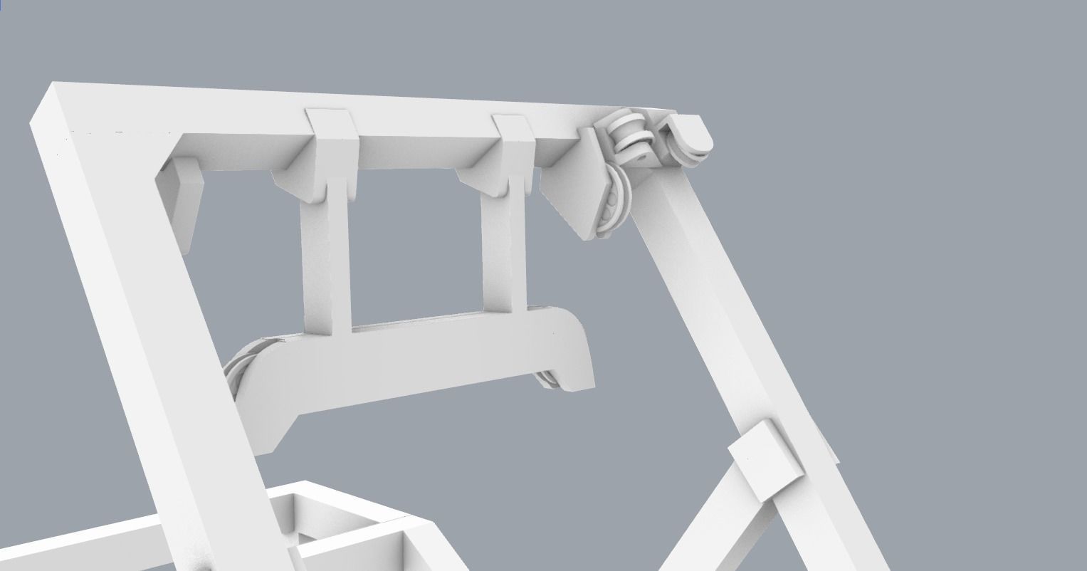 PM Lifeboat Free Fall Ramp 3D print model_6