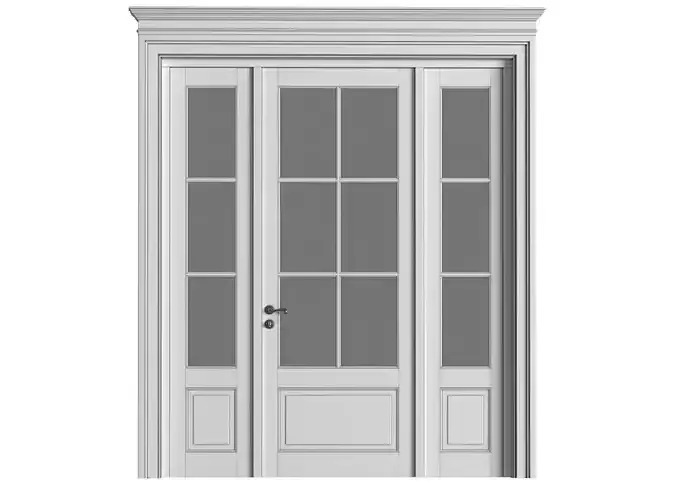 French Interior Door Partition in classic style 
