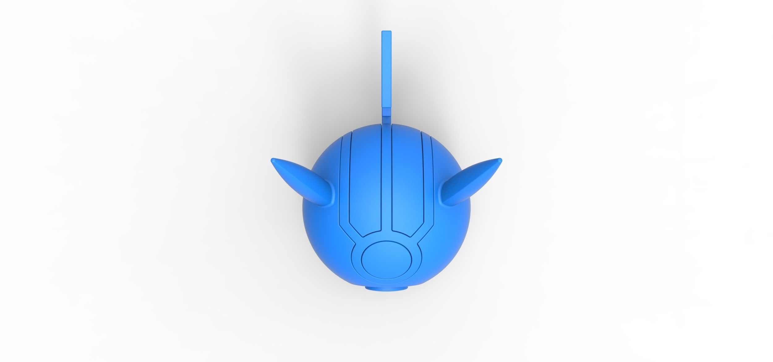 Pikachu evil version orb 3D print model_13