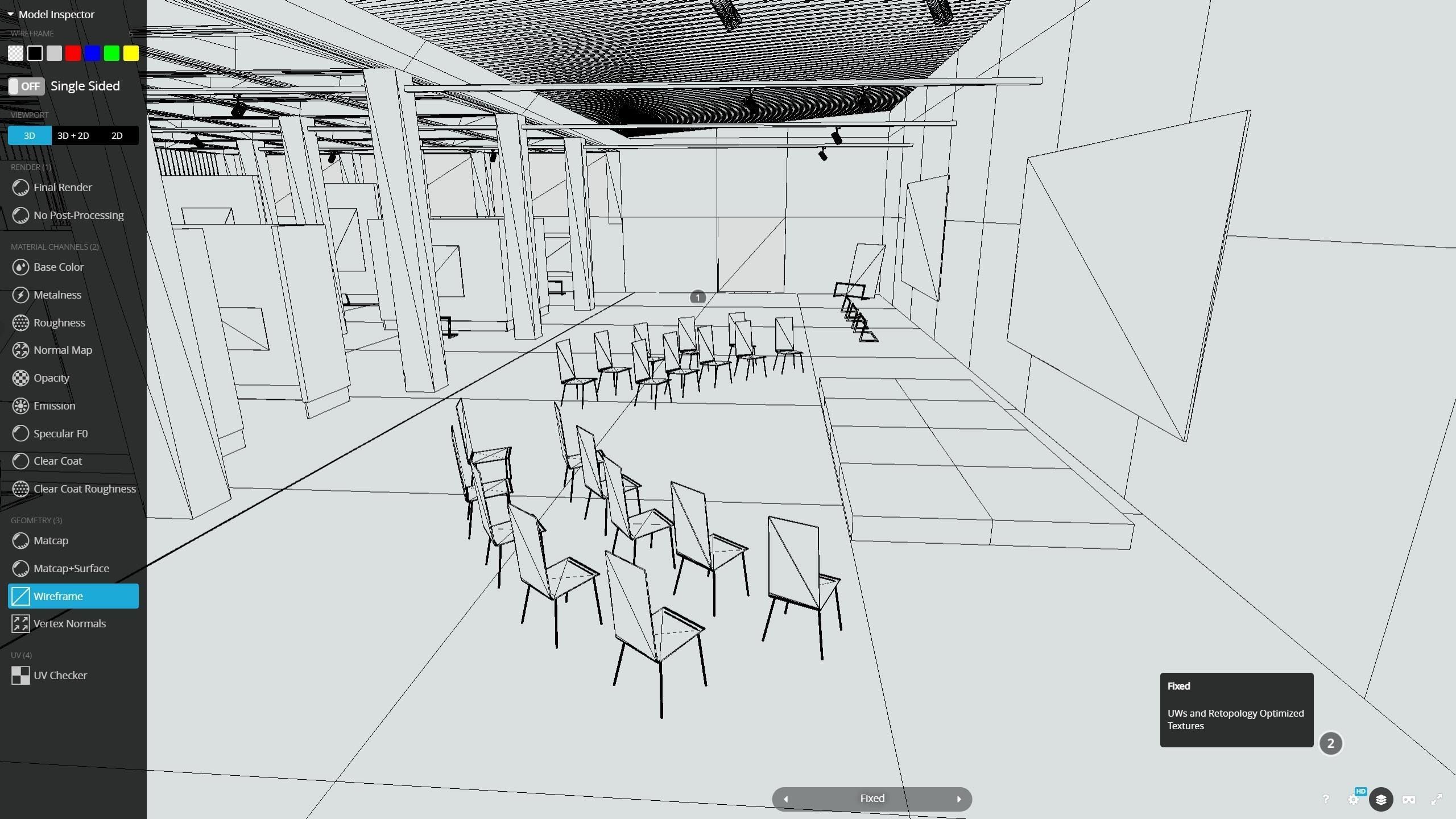 VR Art Gallery Australia 2 UPD 2023 Low-poly 3D model_4
