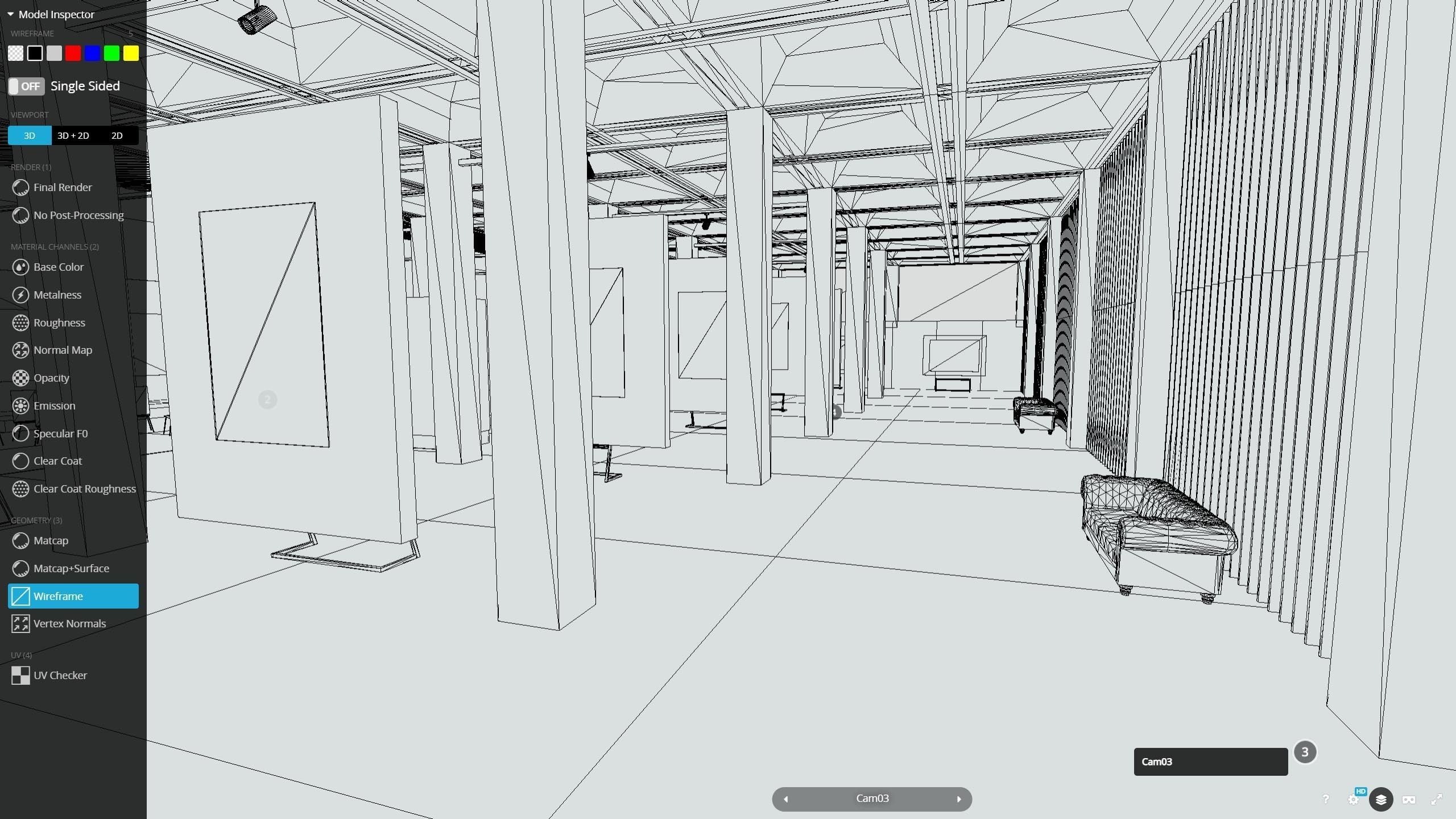 VR Art Gallery Australia 2 UPD 2023 Low-poly 3D model_6