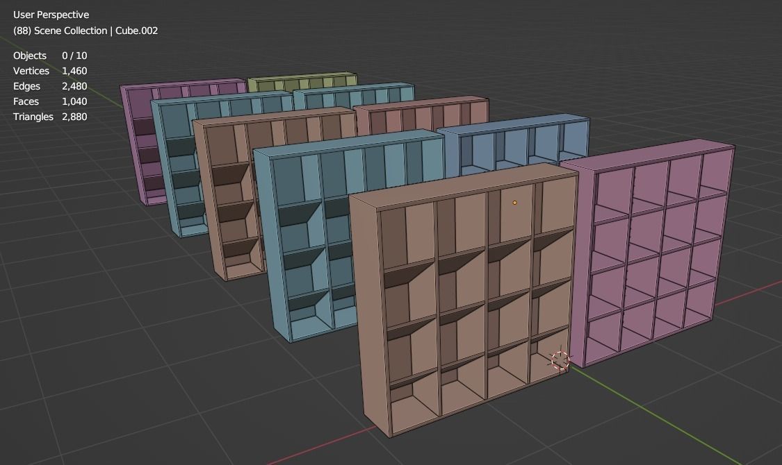 The footwear stand Free 3D model_17