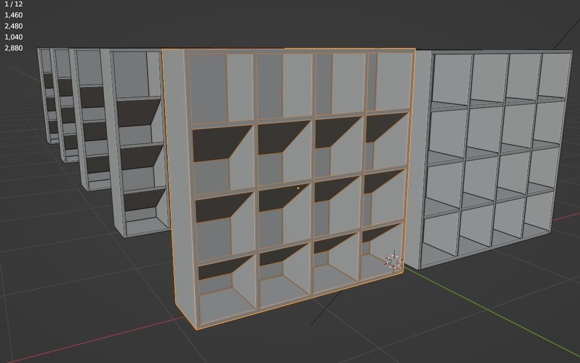 The footwear stand Free 3D model_12