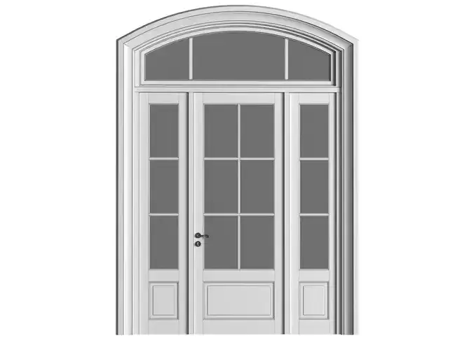 French Arch Interior doors in classic style