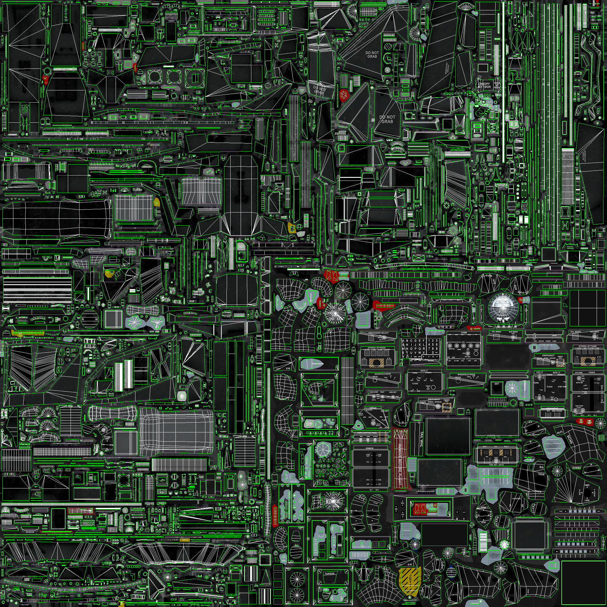  Apache AH-64D Israel Air Force Basic Low-poly 3D model_34
