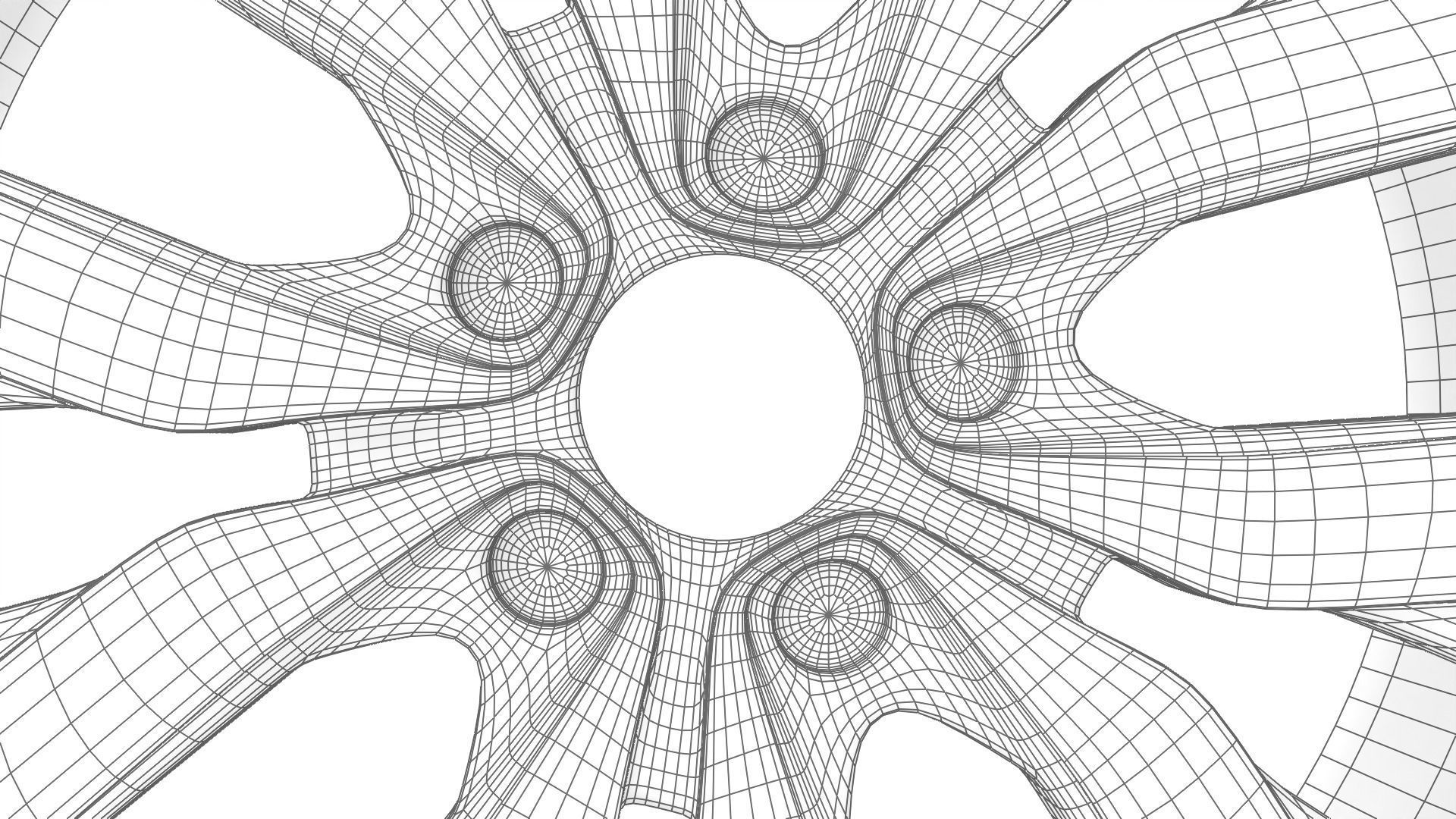 Wheel 3d model Free 3D model_24