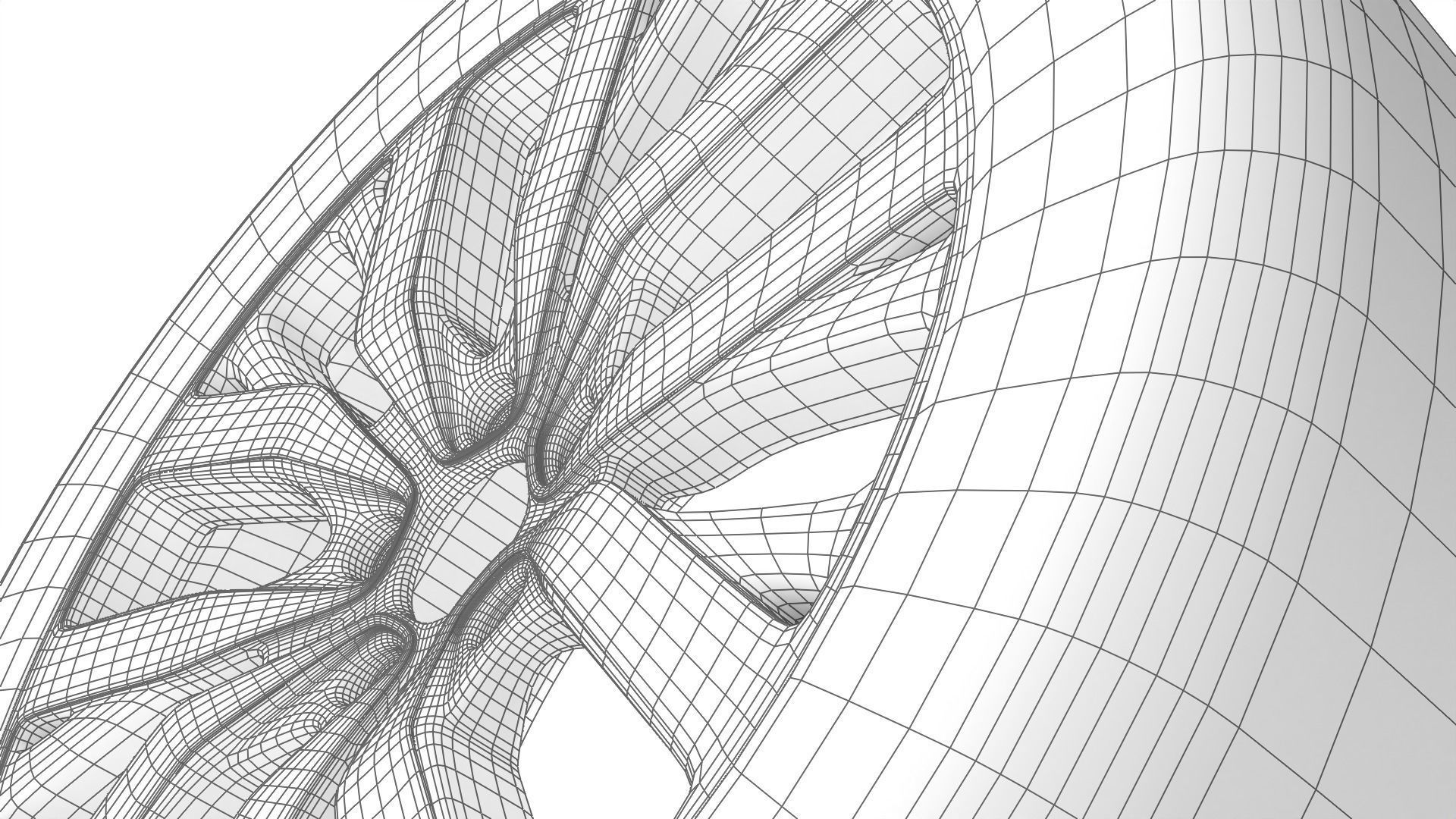 Wheel 3d model Free 3D model_28