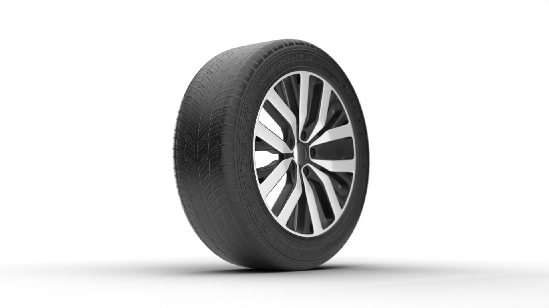 Wheel 3d model Free 3D model_3