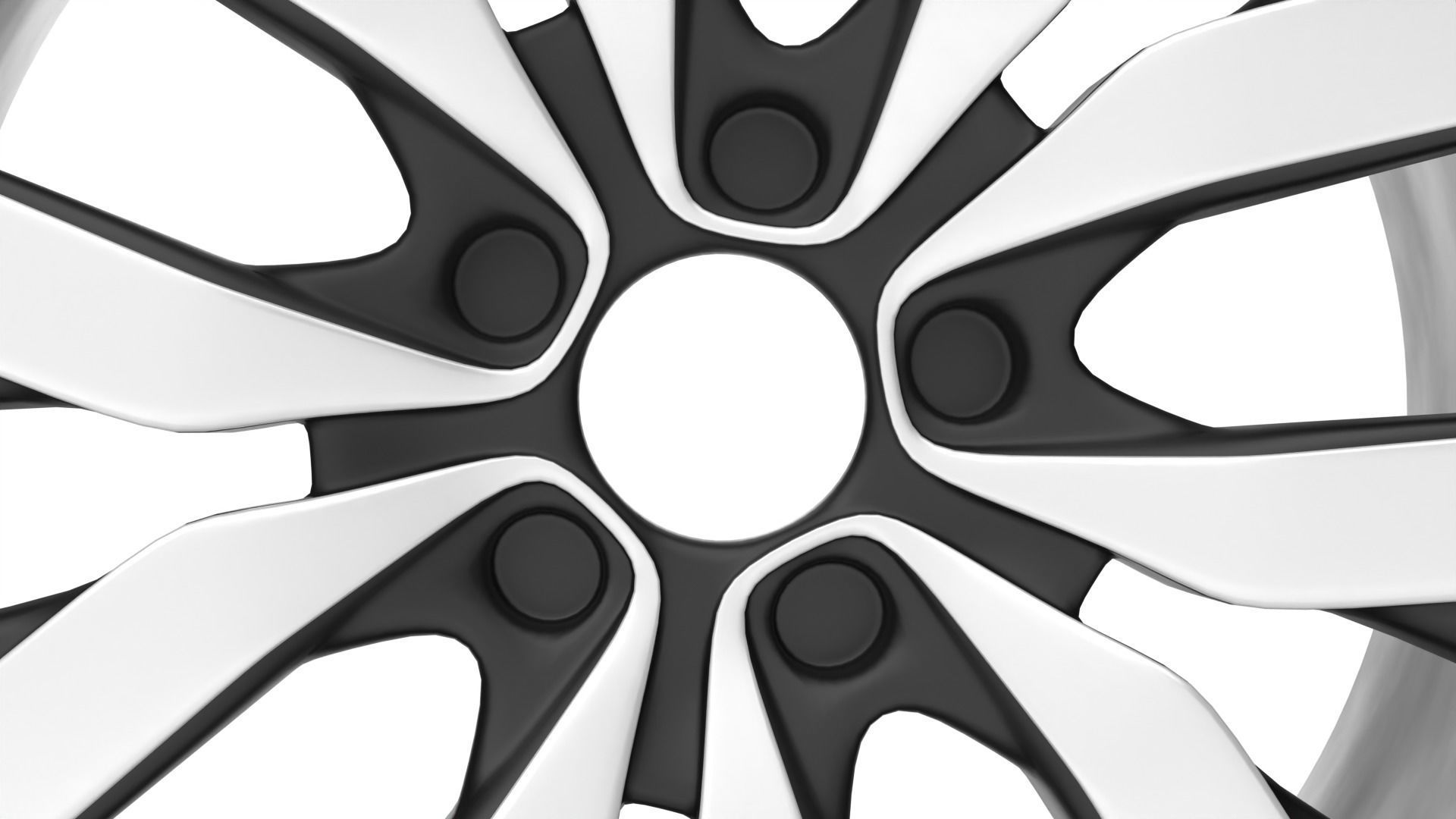 Wheel 3d model Free 3D model_9