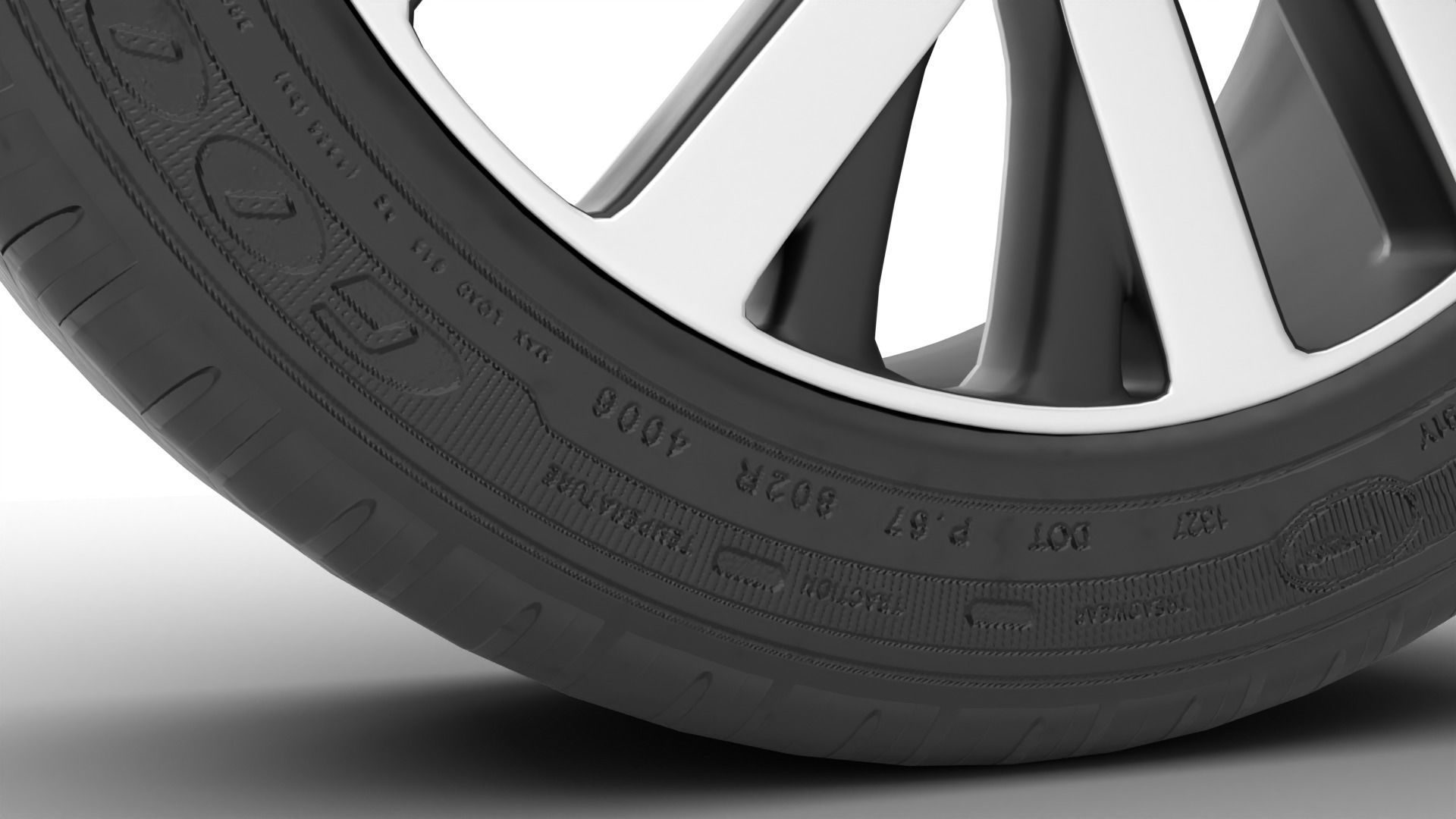 Wheel 3d model Free 3D model_12