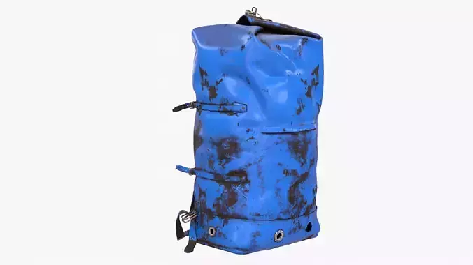 Detailed Old 4K Plastic Back Pack