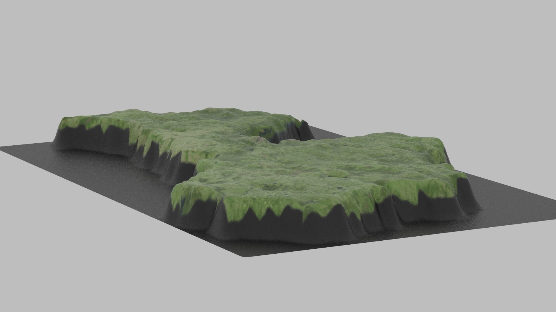 Latvia Map Country Low-poly 3D model_3