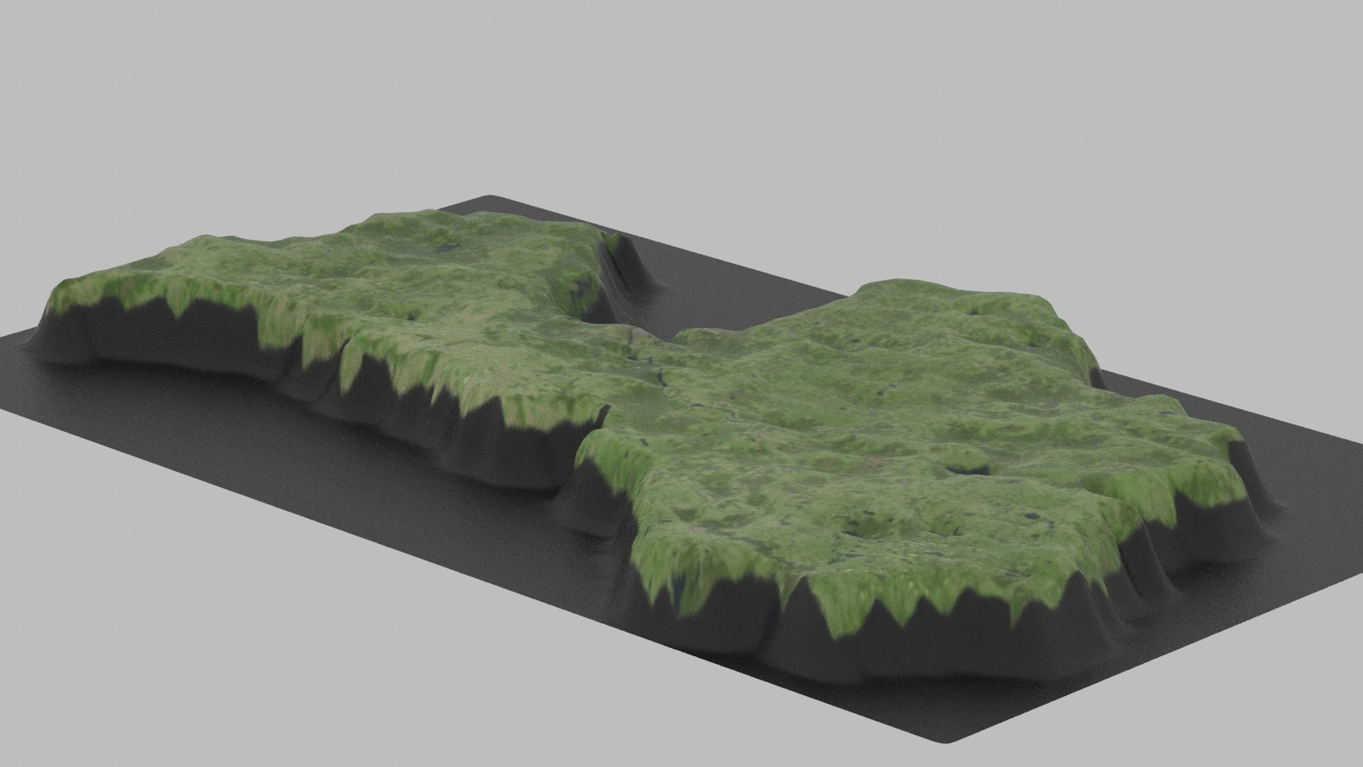 Latvia Map Country Low-poly 3D model_7