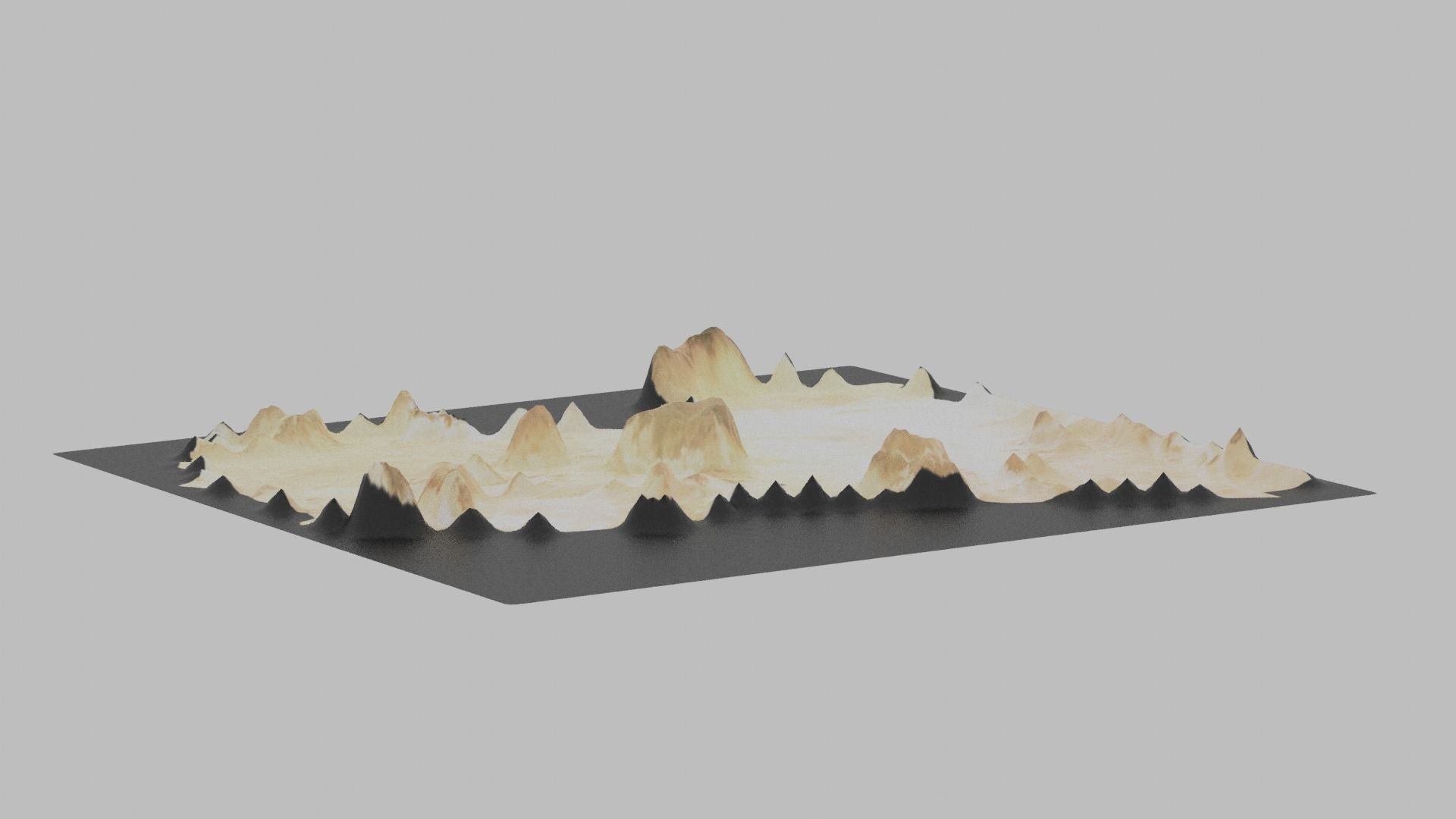 Libya Map Country Low-poly 3D model_6