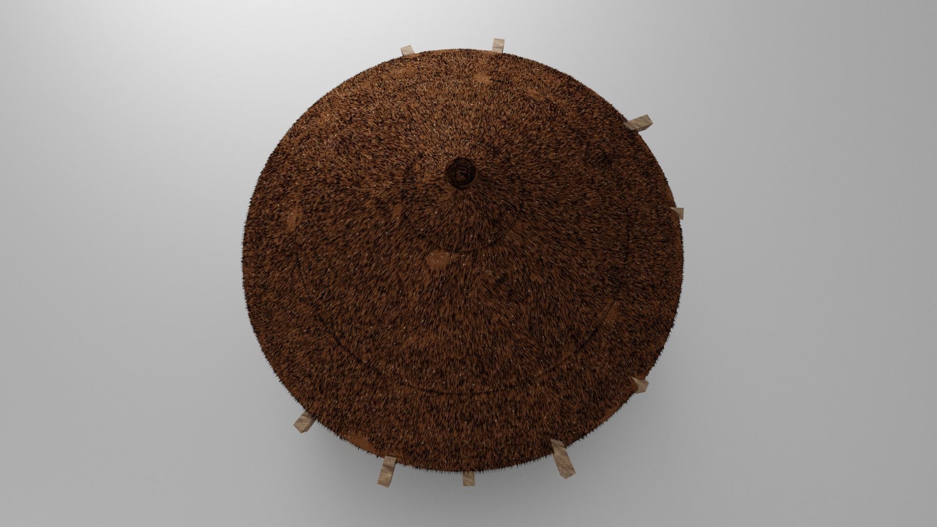 AFRICAN HUT 3D model_4
