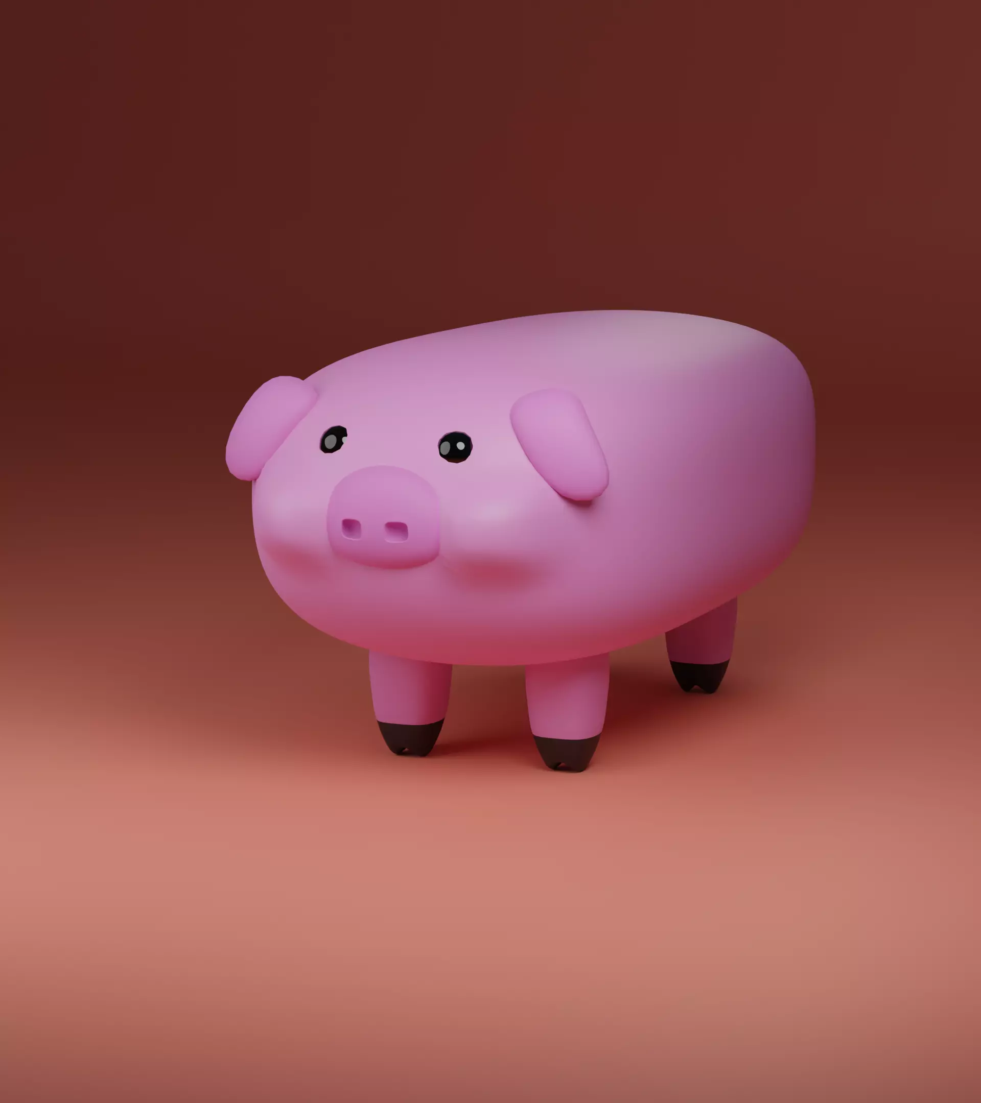 PIG 3D 3D model_0