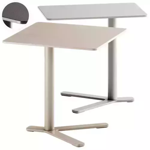 YO OUTDOOR Square and Rectangular side table by Lapalma