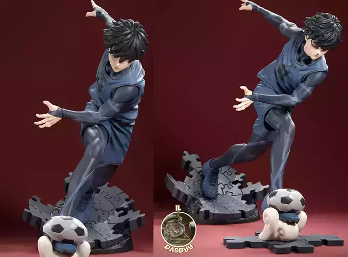 Yoichi Isagi fan art from Blue Lock