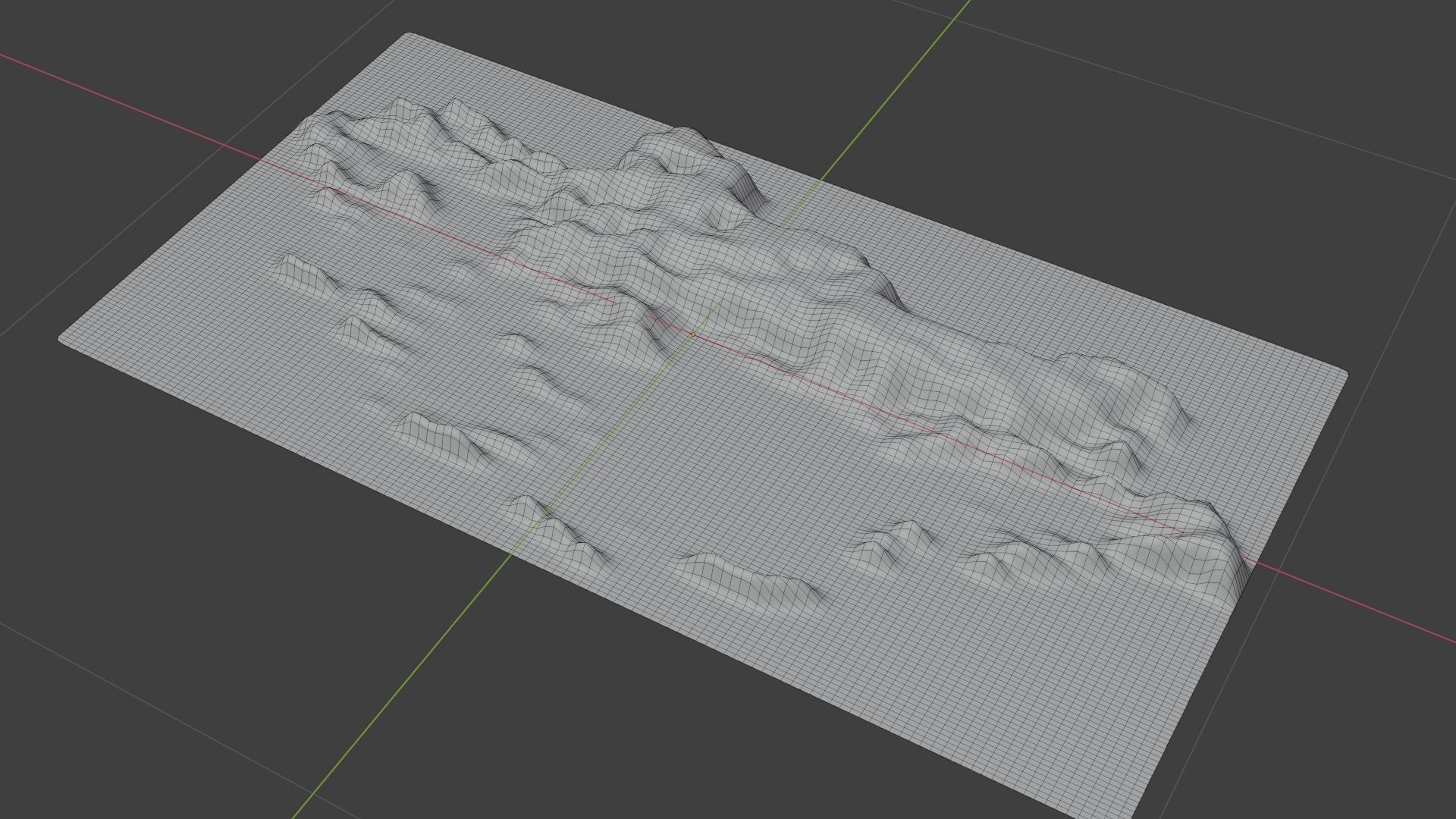 Mongolia Map Country Low-poly 3D model_8