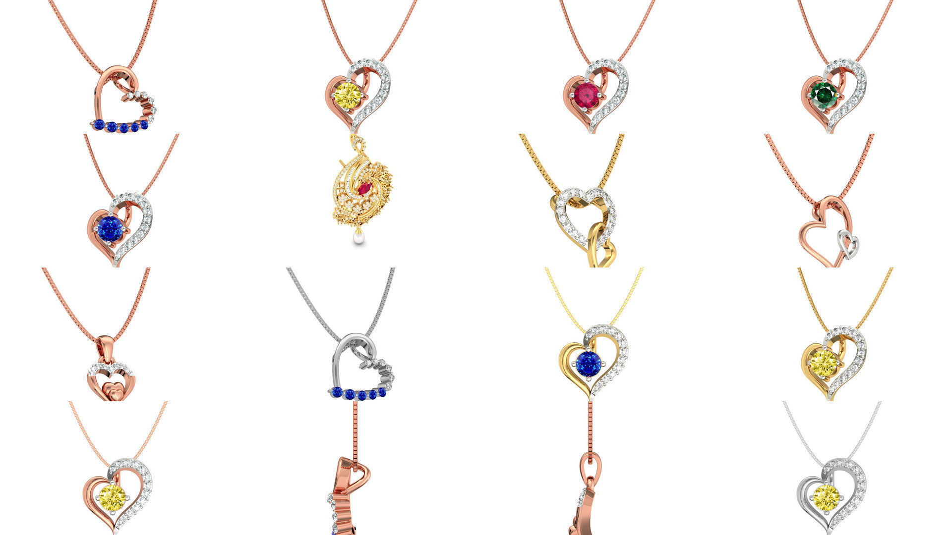 JEWELCAD 41 PENDANT FILES 3D Model Collection_3