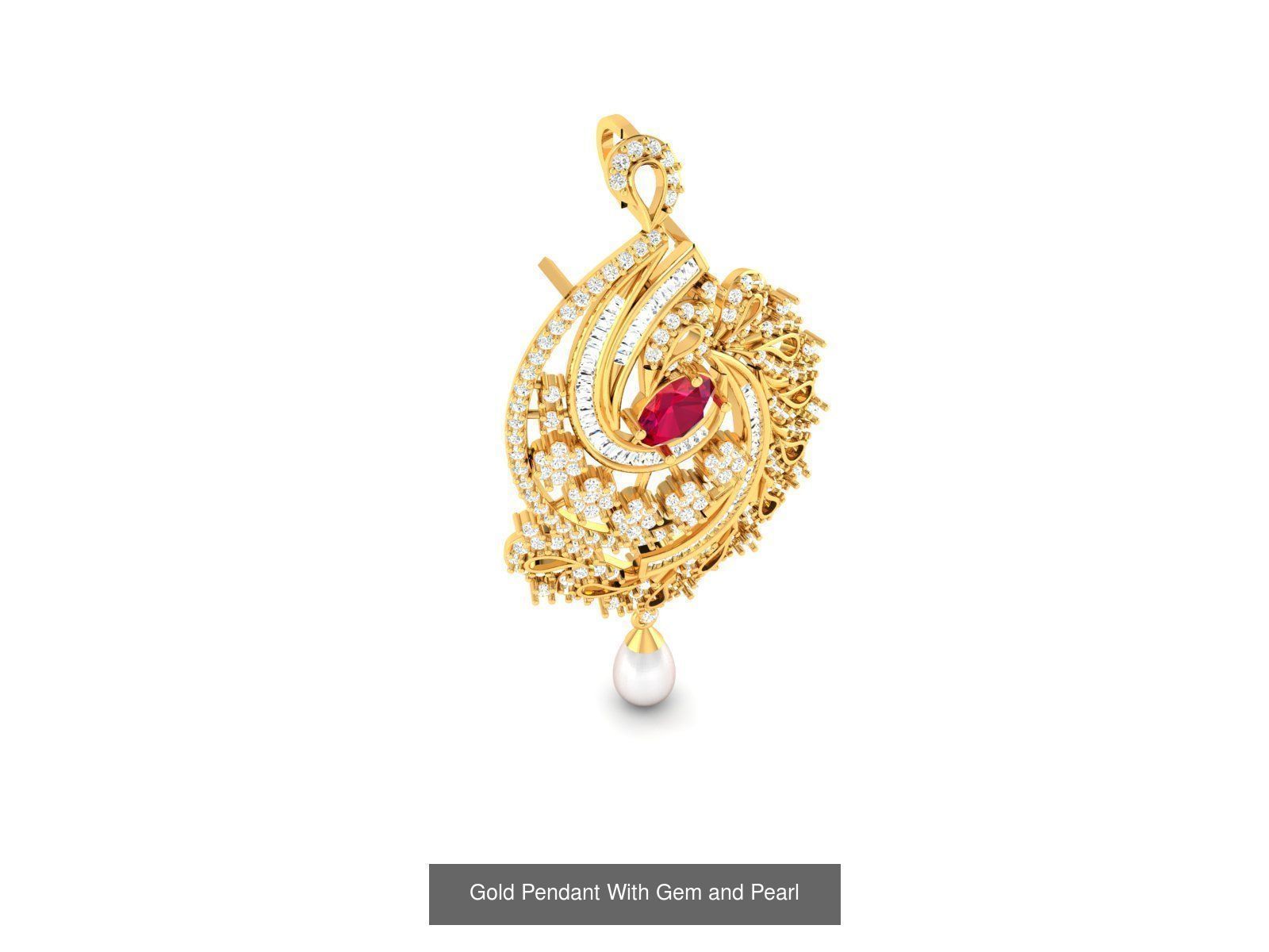 JEWELCAD 41 PENDANT FILES 3D Model Collection_42